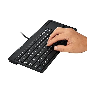 Amazon.com: MCSaite Wired PS2 Silm Keyboard with Touchpad